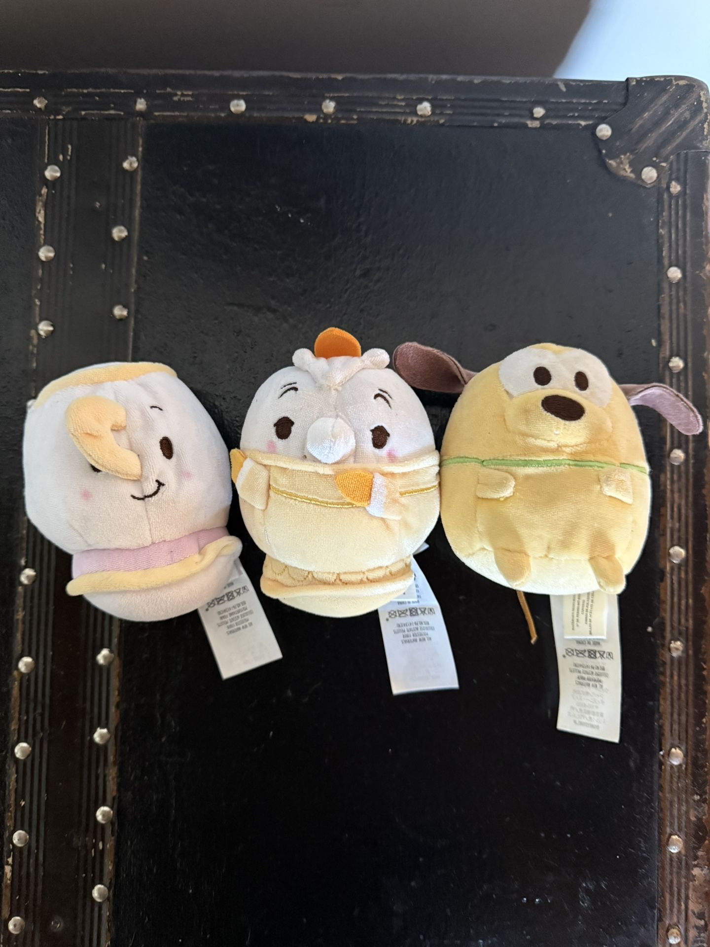 Ufufy Disney Plushies Pluto, Chip, And Lumiere