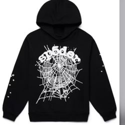 OG Black and White Sp5der hoodie