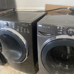 Kenmore Washer And Dryer Black Set 