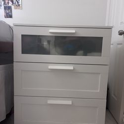 White IKEA Dresser 