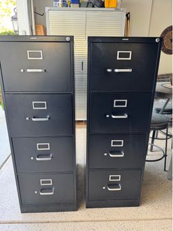 HON 4 Drawer File Cabinets