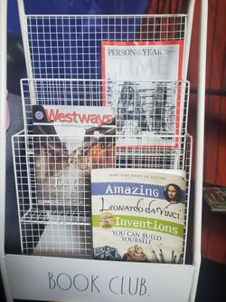 Book/ Magazine metal rack 15.00