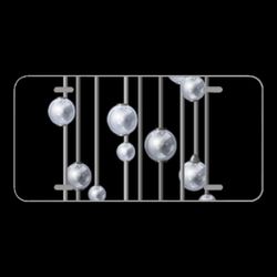 License Plate Novelty Car Front Wind Chimes Decorative Ornaments