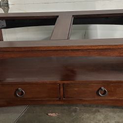 GREAT QUALITY COFFEE TABLE MISSING GLASS INSERTS - FREE