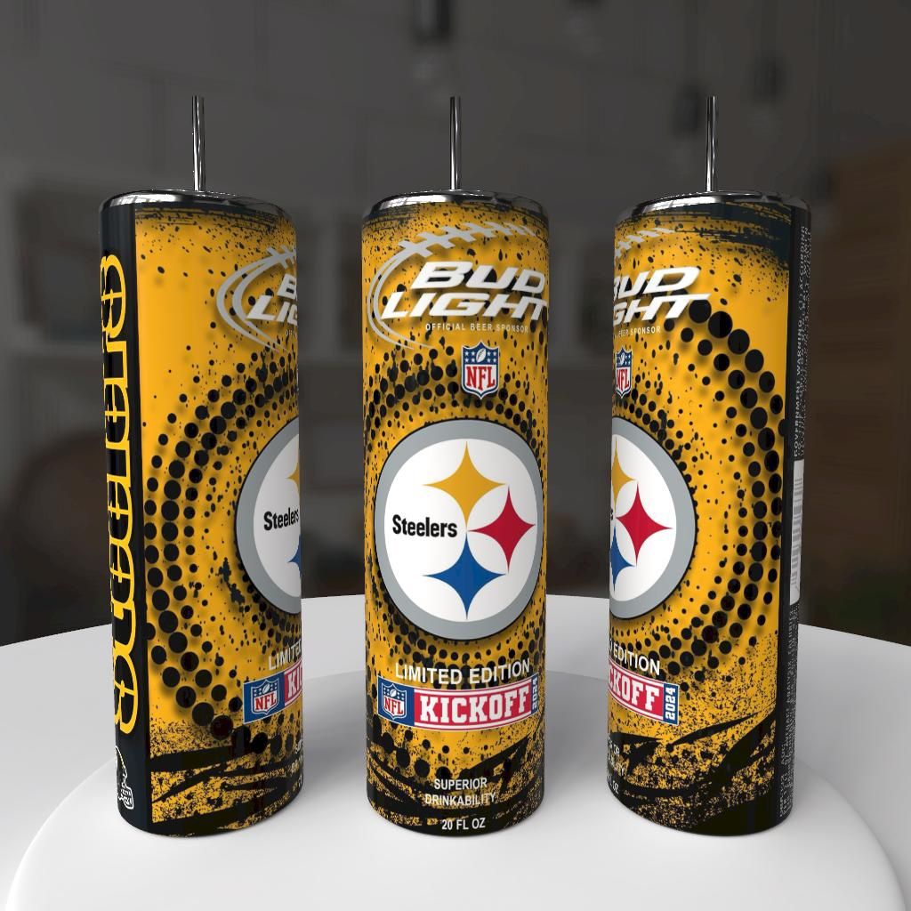 Pittsburgh Steelers Football Tumbler