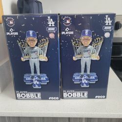 Shohei Ohtani World Ser8es Bobble Heads.