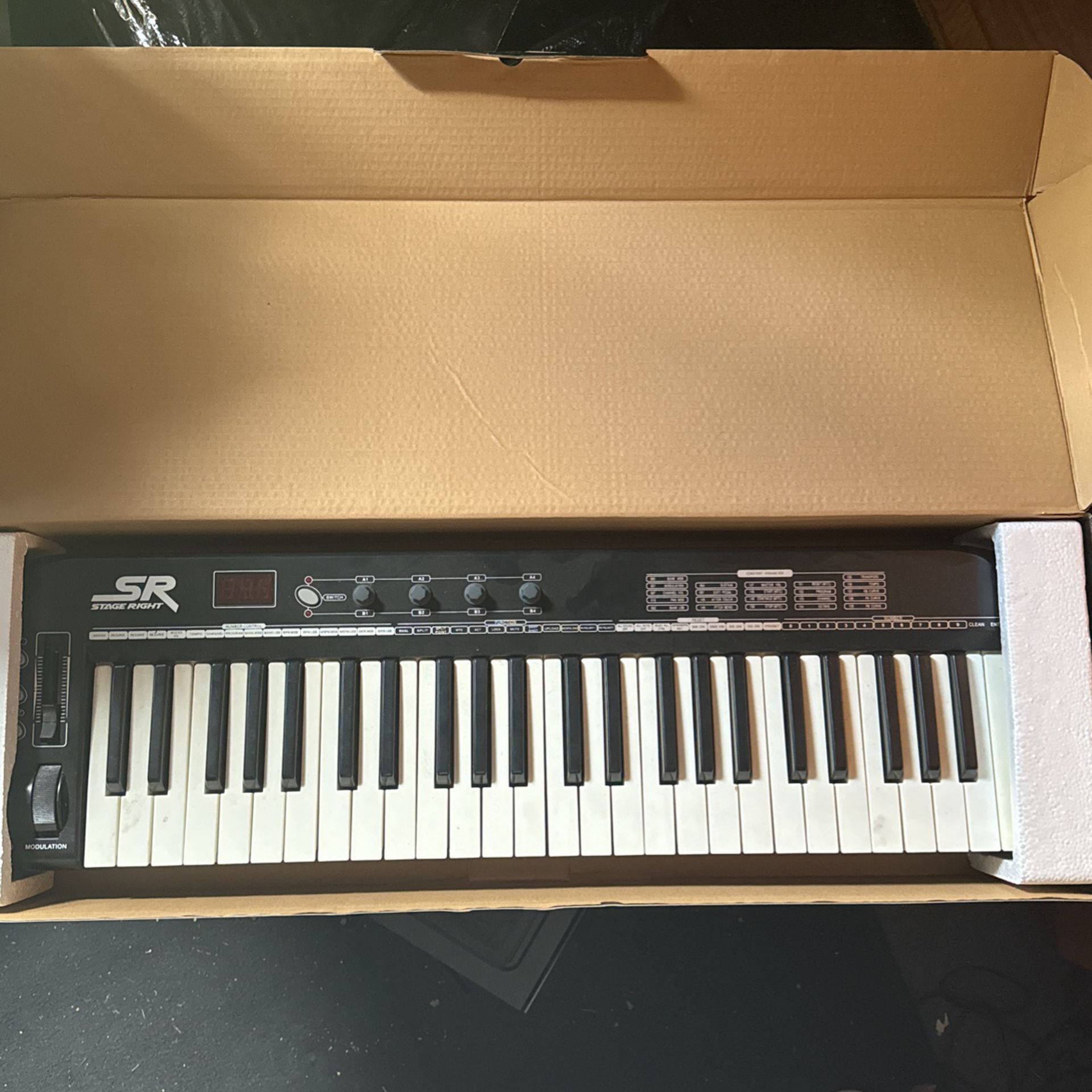 Stage Right 49key Midi Keyboard Controller