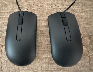 Dell Wired Optical USB Mouse - 2 available