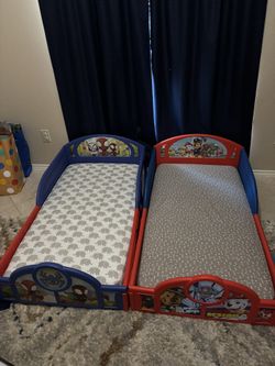 2 Toddler Beds With Mattresses