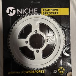 NICHE 428 Pitch 54 Tooth Rear Sprocket for Yamaha TTR125E TTR125L 1B2-F5454-30-00