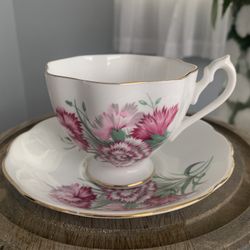 Queen Anne Bone China Cup & Saucer
