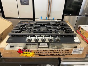 LG Gas Cooktop Read Description