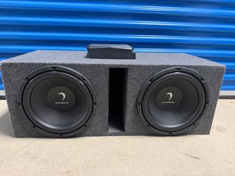 must Hear 2 12"Diamond Audios in ported box and Kenwood 1,000w amp