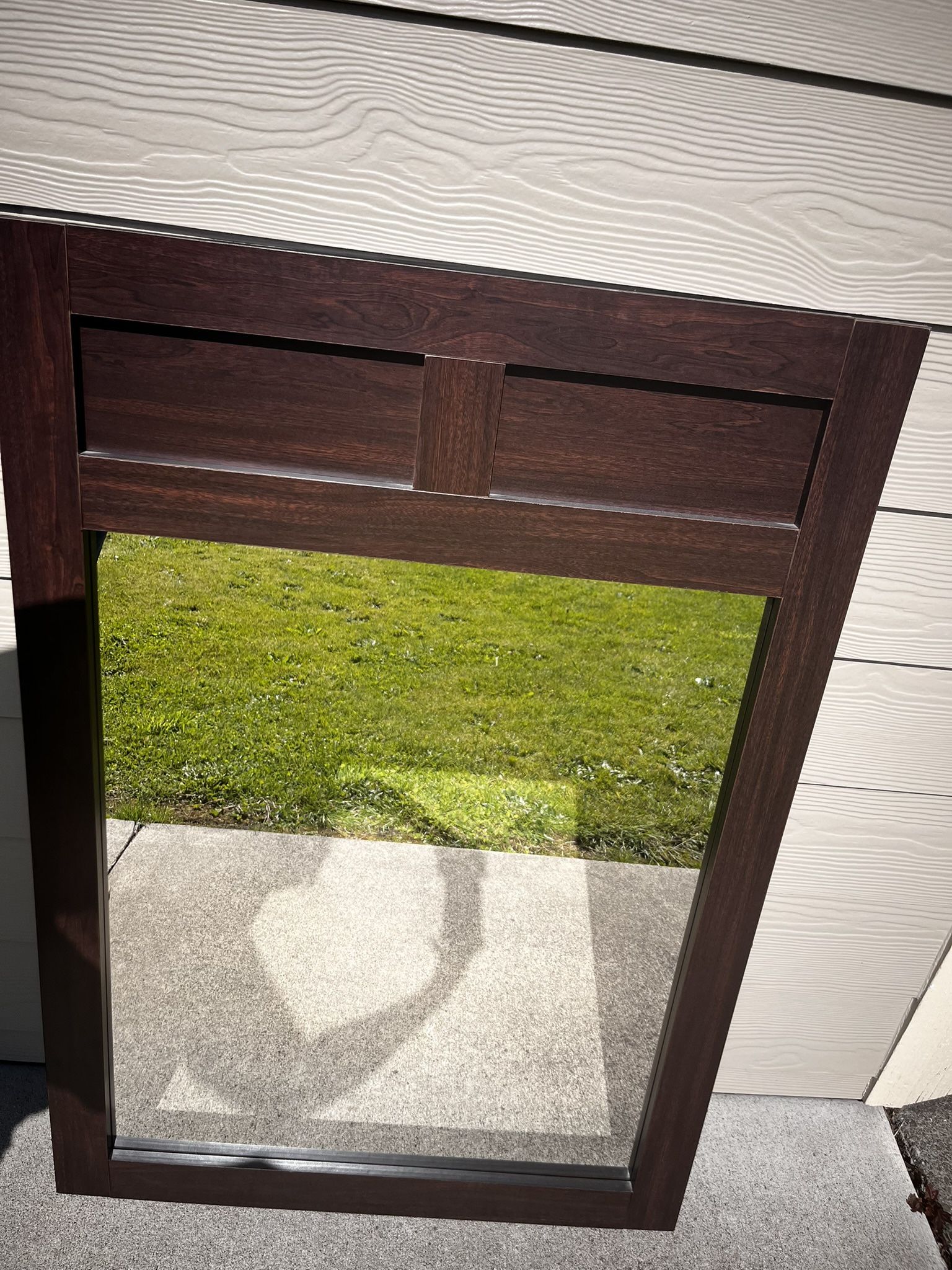 Two Nice Large Cocobala Brown Mirrors! 45.5”H x 31.75”W