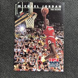 1992 Skybox USA Basketball #38 Michael Jordan Chicago Bulls