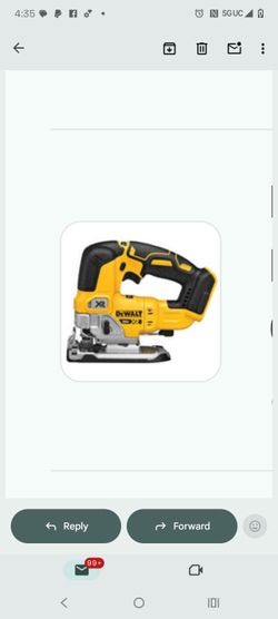 DEWALT DCS334B 20V MAX* XR Jig Saw (Tool Only)