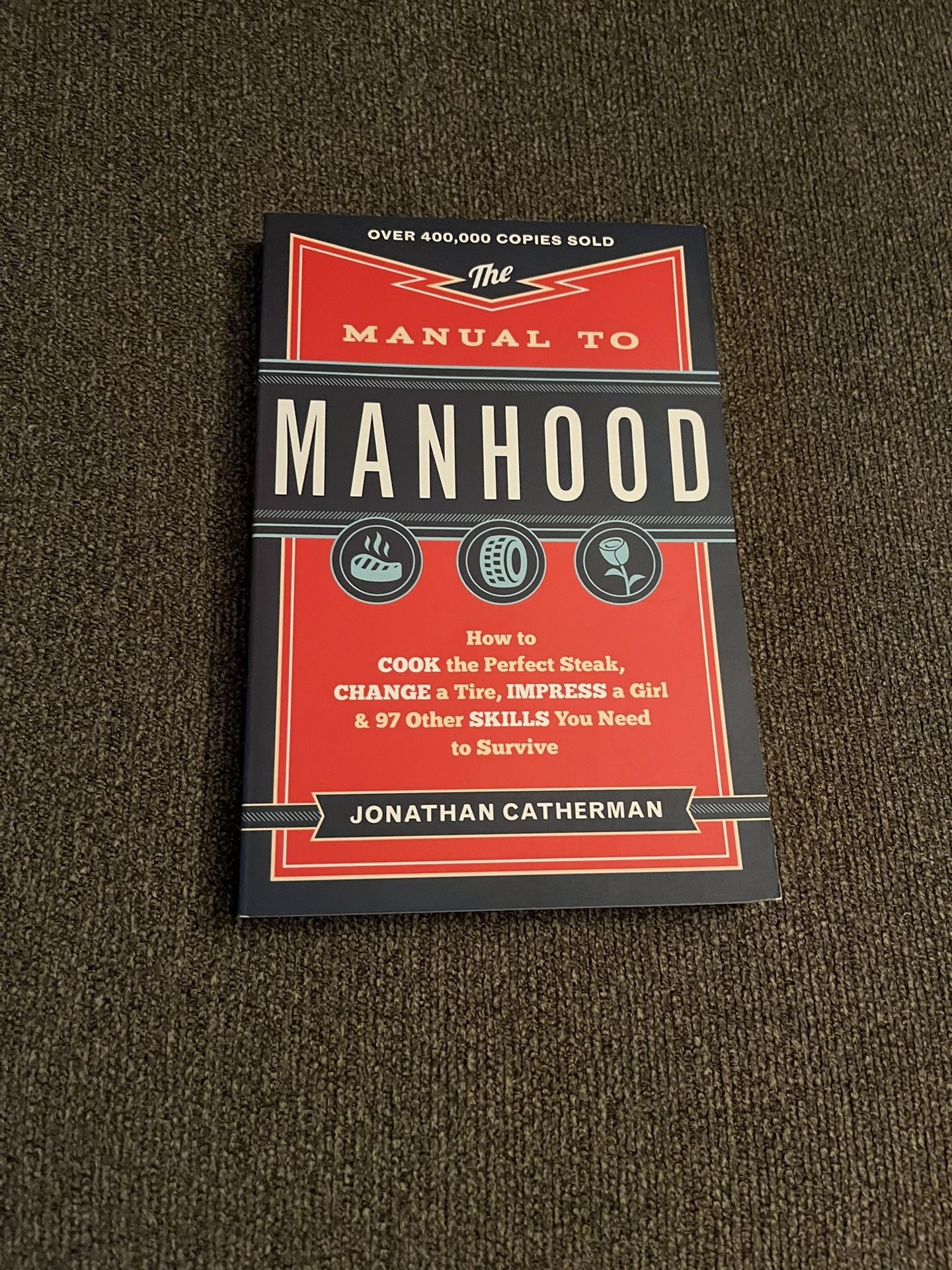 BRAND NEW:Manhood Book (NEED GONE IMMEDIATELY)