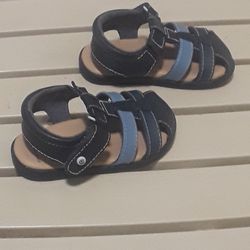 UGG Kids' Kolding T Fisherman Navy Blue Sandals 12m Toddler