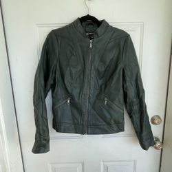 INC INTERNATIONAL CONCEPTS I.N.C. Faux-Leather Moto Jacket Size S