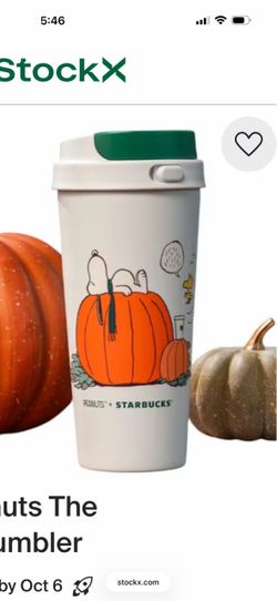 peanuts + starbucks tumbler