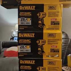 Dewalt Tools ( Impact Wrenches, And Ratchet)