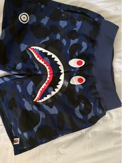 Navy blue bape shorts size medium (comes with tags)