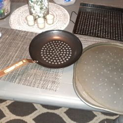 Grill Pans With Holes 3 For $40