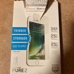 iphone 6s/7 Glass screen protector by Bodyguardz Pure 2