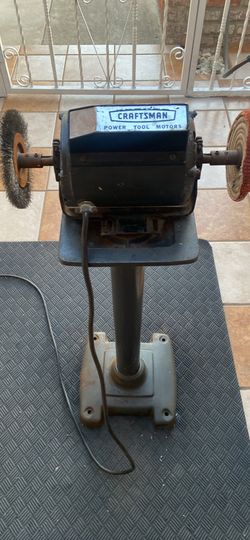 Craftsman Grinder With Wire Wheel And Polisher Made In USA 