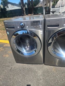 LG Front Load Washer and Dryer Set