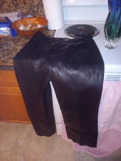Leather Pants Size 6