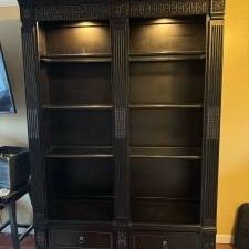 Ashley Wooden Bookshelf, Desk, and Stands