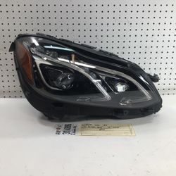 2014 2016 MERCEDES BENZ E CLASS W212 RIGHT SIDE LED HEADLIGHT LAMP OEM 