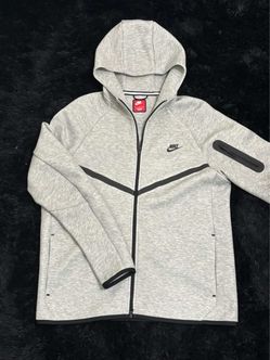 Nike Tech Fleece Full-Zip Hoodie Grey