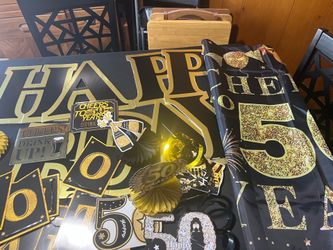 Happy Birthday 50th Decorations