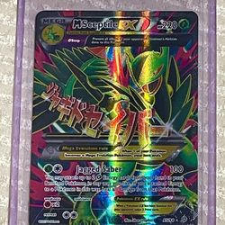 Pokemon M Sceptile EX XY Ancient Origins Holo Card 85/98 Ultra Rare Full Art