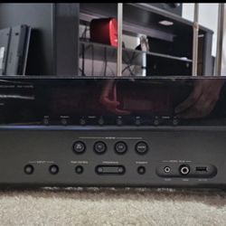 Yamaha RX-V375 Home Theater Surround Sound 5.1 Ch HDMI Stereo Receiver With Speakers Onkyo SKF-594