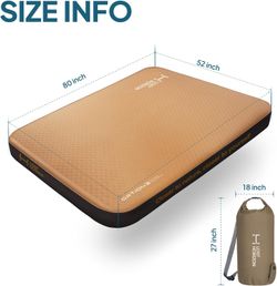 Lost Horizon Air & Foam Camping Mattress  Full #3382Q G1
