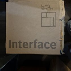 10 Boxes Of Interface Luxury Vinyl Tile