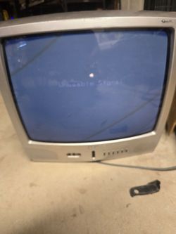 Rca crt tv  model F19426 VINTAGE  RCA FOR GAMING/ VHS