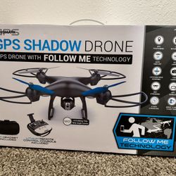 Drone + Accessories (w/ Follow Me Autonomous Tracking)