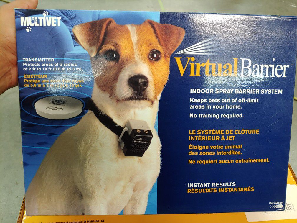 Spraylogic Dog virtual barrier collar system