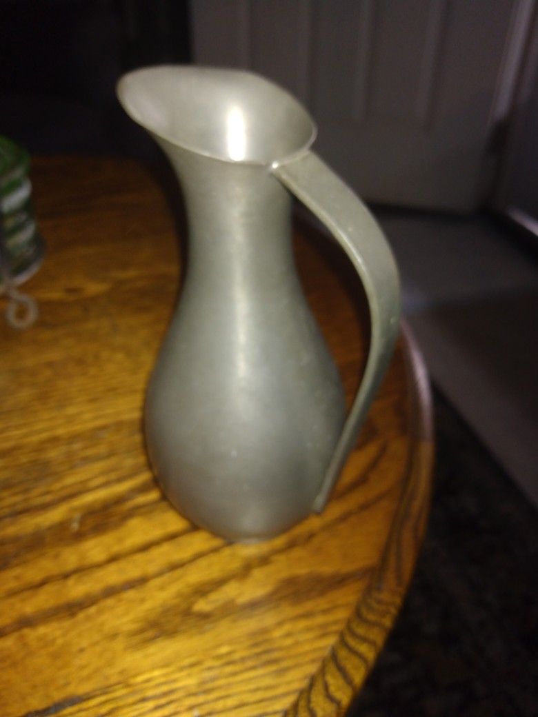 Pewter Pitcher
