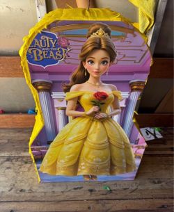 Belle beauty and the beast pinata