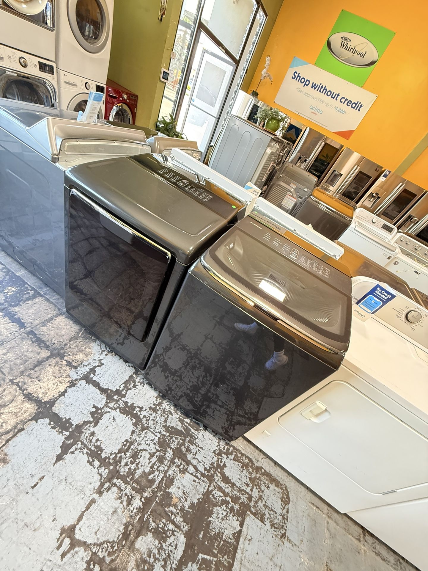 Lavadora Y Secadora Samsung A Pagos 11$ Enganche