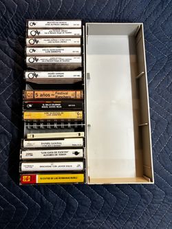 Vintage Latin, Mariachi, & Norteño cassettes,