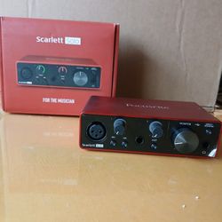 Focusrite Scarlett Solo 3rd Gen 