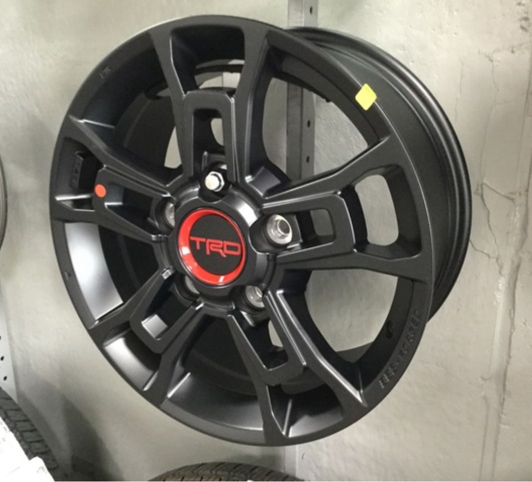 18" TRD Wheels with Bridgestone Weatherpeak Tires