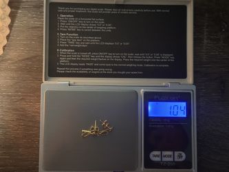 18k Paperclip Earrings