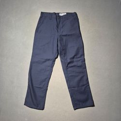 Carhartt 383-20 Mens 34x32 Navy Dungaree Fit Carpenter Work Pants NEW